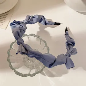 Bow knot super fairy headband summer  hair travel French high skull top autumn and winter forest