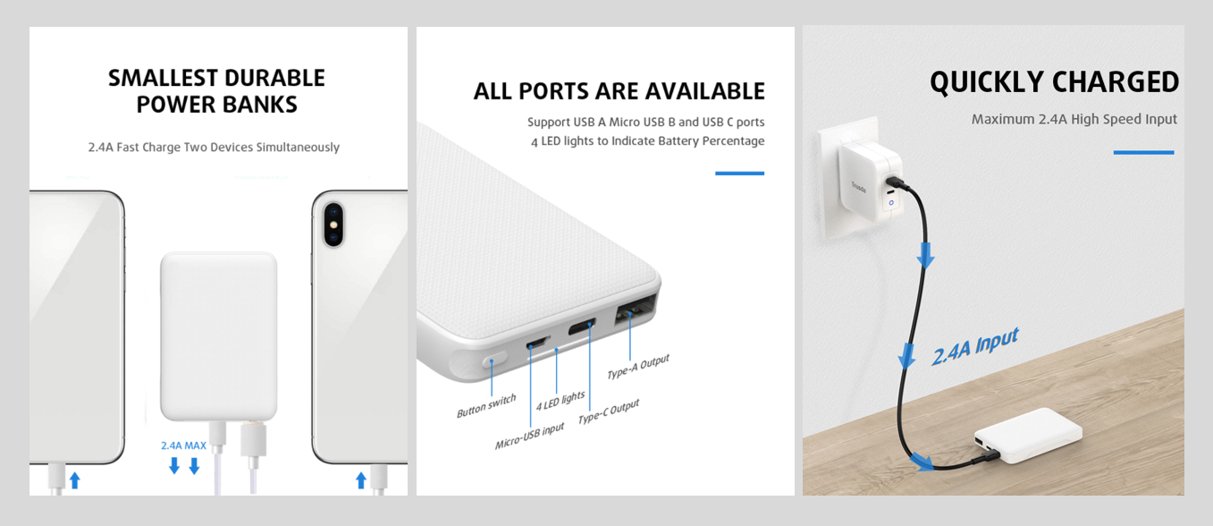 5000mah power bank