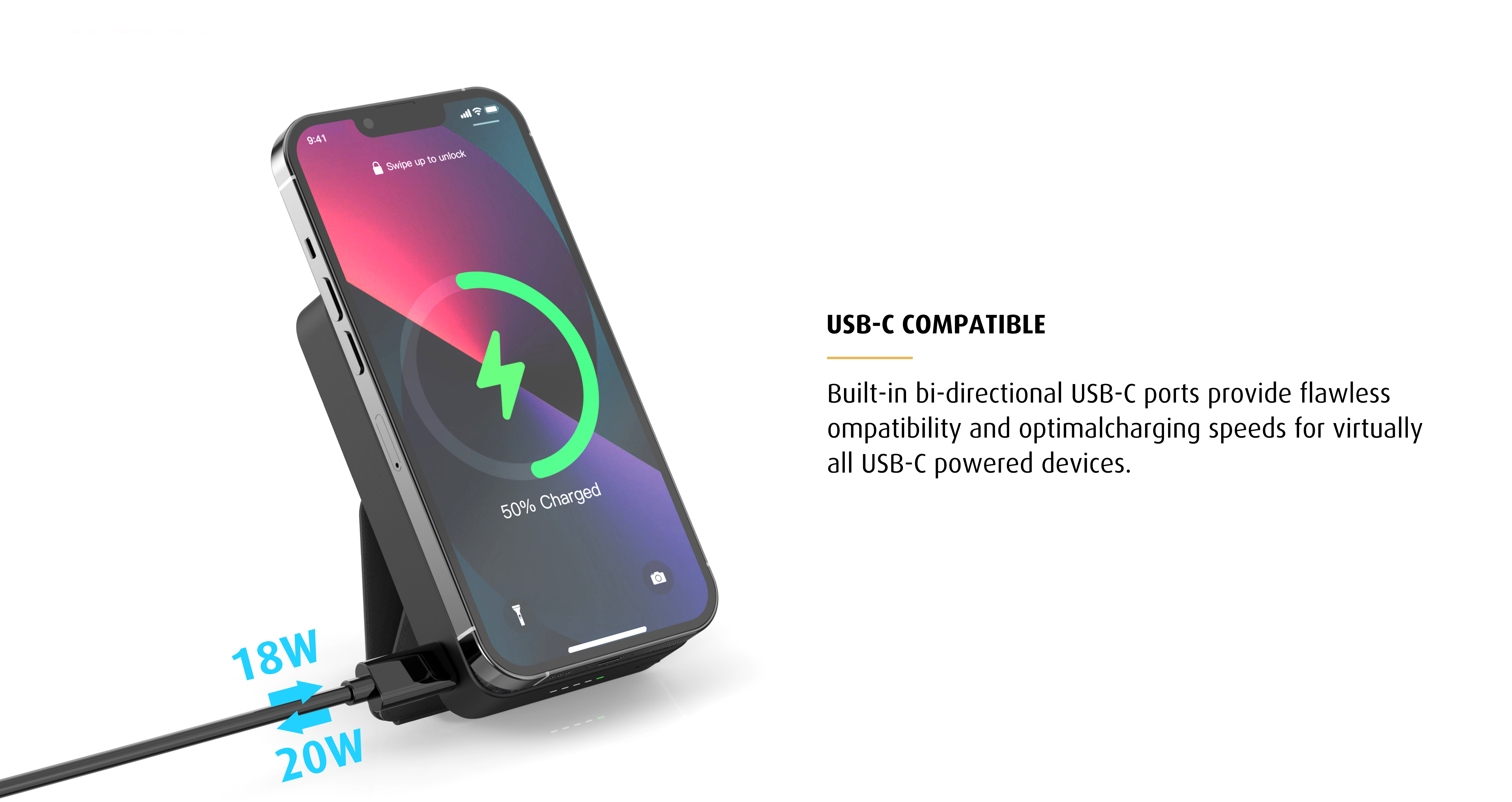 wireless charging power bank