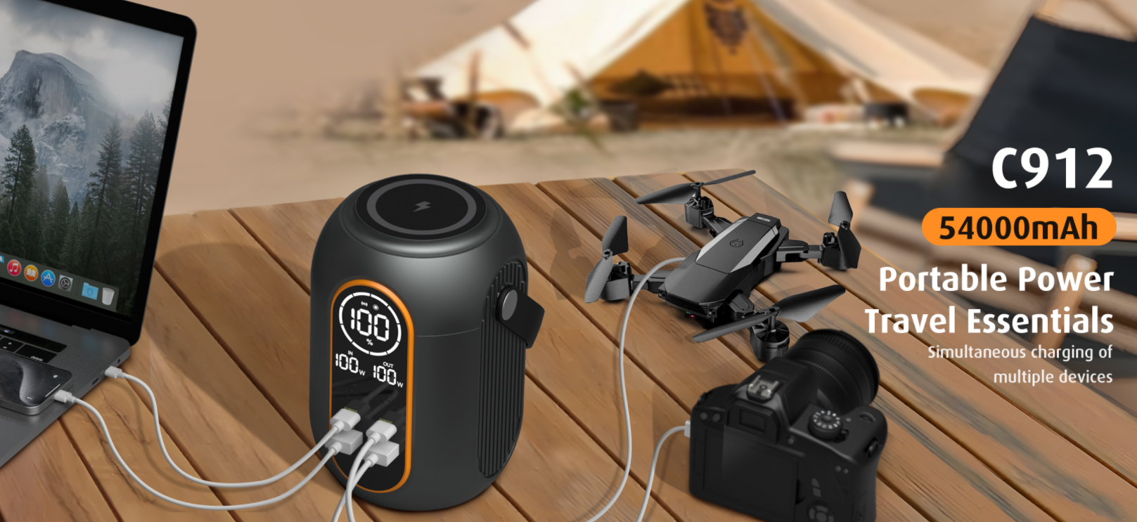 portable laptop charger power bank