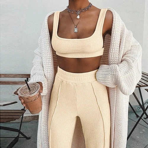 Wholesale Sexy Two Piece Set Bodybuilding Ladies Girls Yoga Clothing Fitness Women Yoga Set