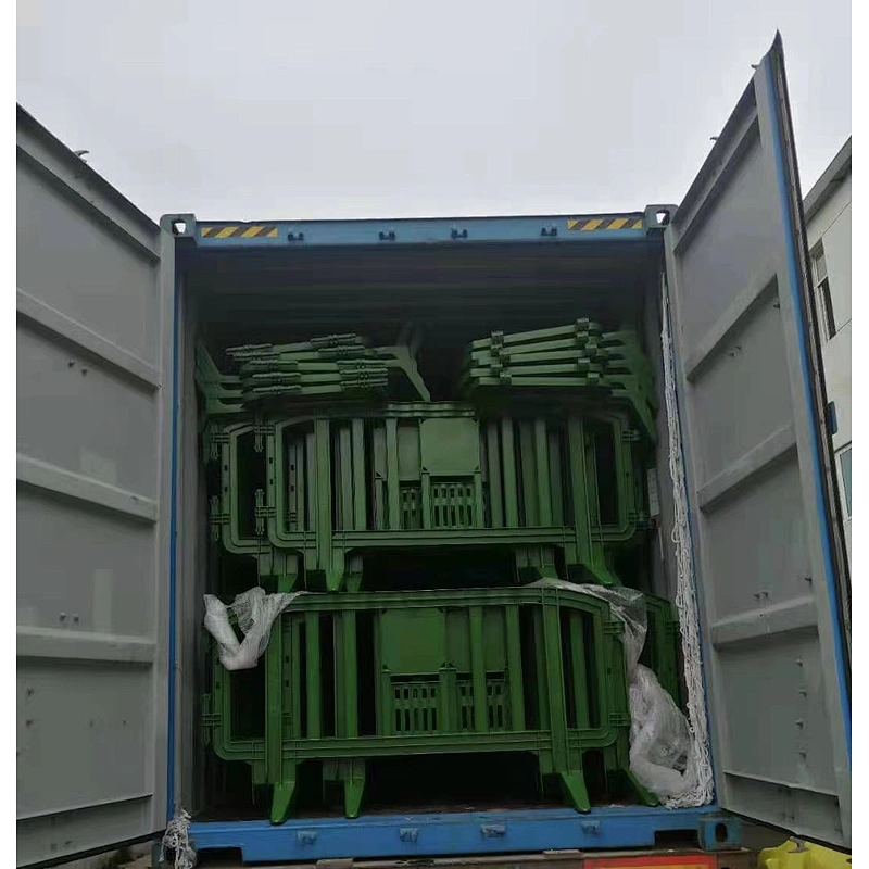 China Factory New Products Traffic Fence Barrier Plastic Road Traffic Barrier Portable