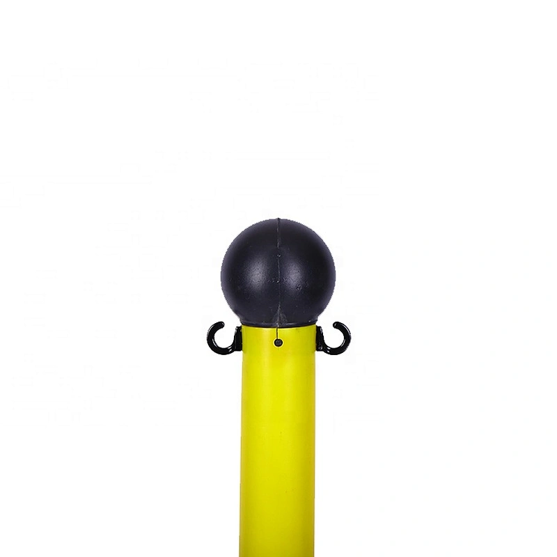 Plastic Post Crowd Control Barrier Plastic Chain Pole/Guideline Stanchions