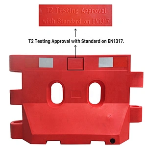 China New Products Road Safety Traffic Control Equipment Plastic Water Filled Road Safety Barrier Water Horse