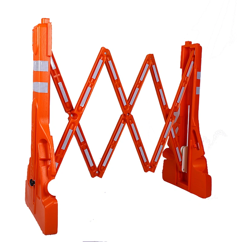China Factory Supplied Top Quality Plastic Traffic Fence Barrier Folding Traffic Barrier Expandable Barrier