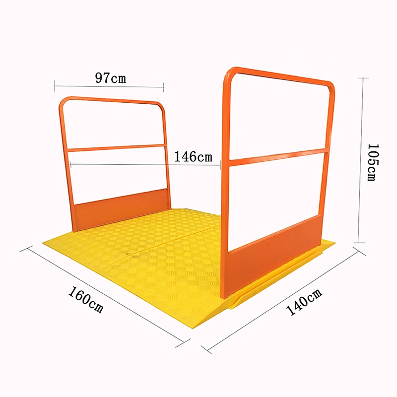 protable plastic pedestrian bridge & footbridge for trench