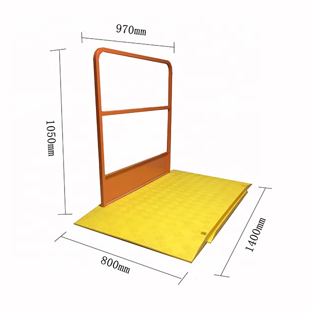 protable plastic pedestrian bridge & footbridge for trench