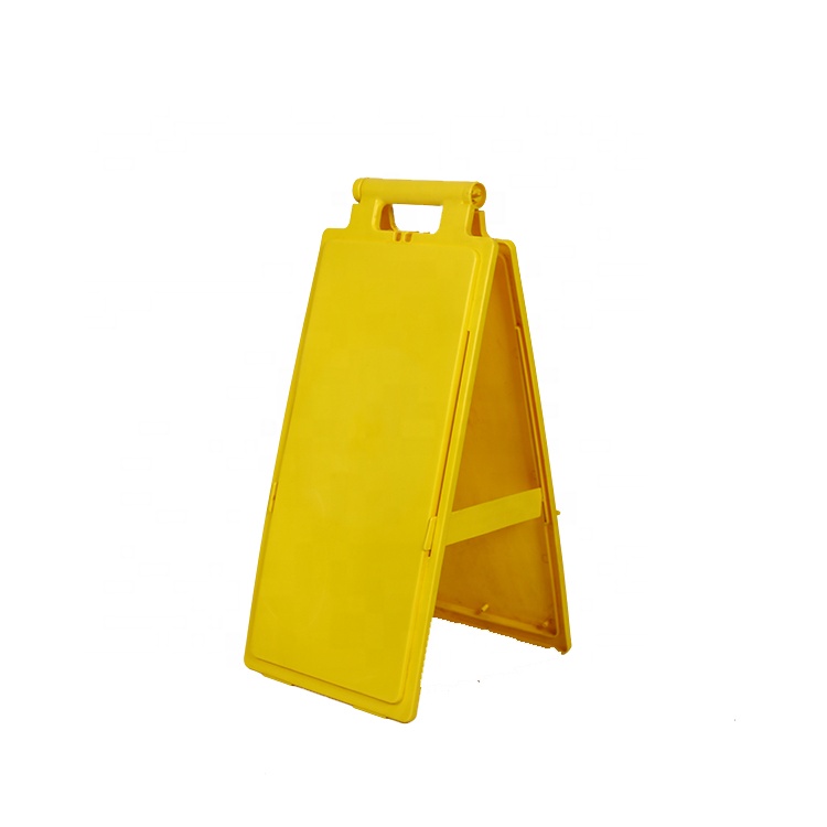 2020 New Hot Selling High Quality Yellow A Frame Wet Floor Sign Custom PP Wet Floor Sign