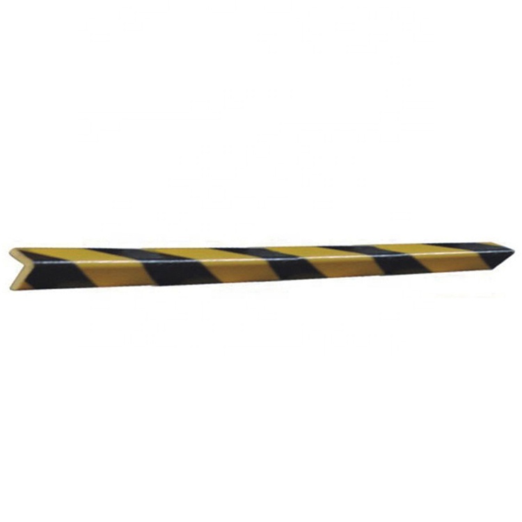 China Factory Direct High Quality Black Reflective Stripes Rubber Bumper Traffic Bumper Anti-collision Strip