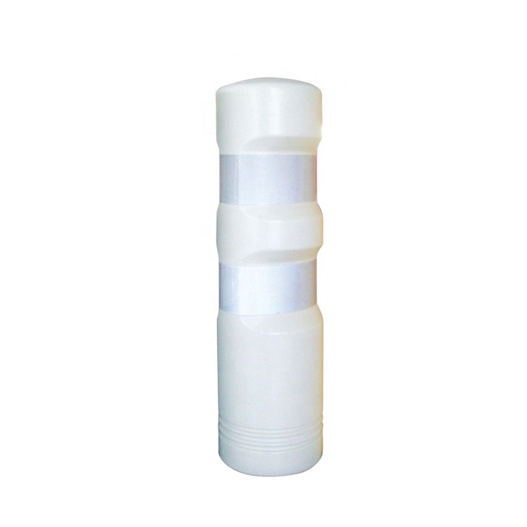 China Hot Sale Pu Warning Barrier Safety Plastic Traffic Warning Post Bollard Warning Delineator Post