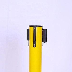 China Hot Sale Retractable Cone Tape Traffic Cone Head Traffic Topper Retractable Barrier Tape