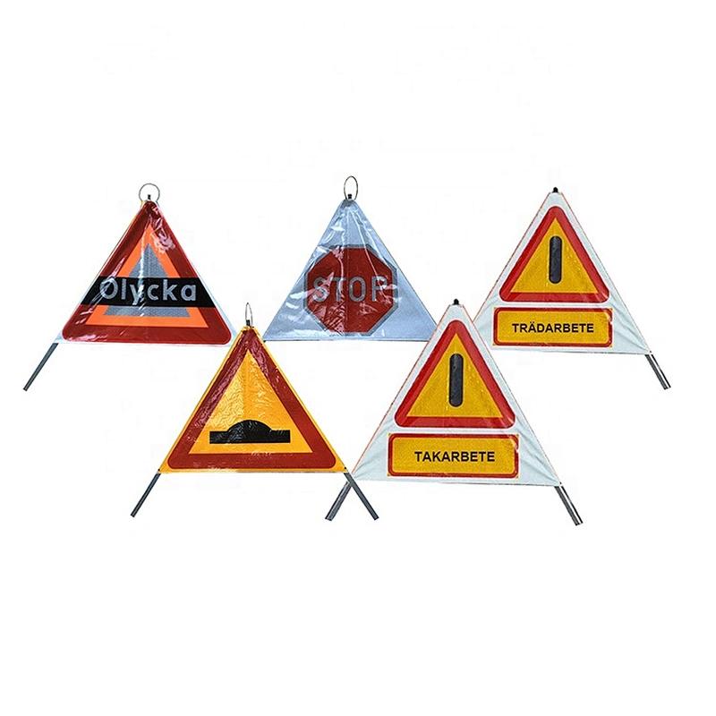 2020 China Manufacturer High Quality Traffic Sign Tripod Retractable Sign Tripod For Warning Sign