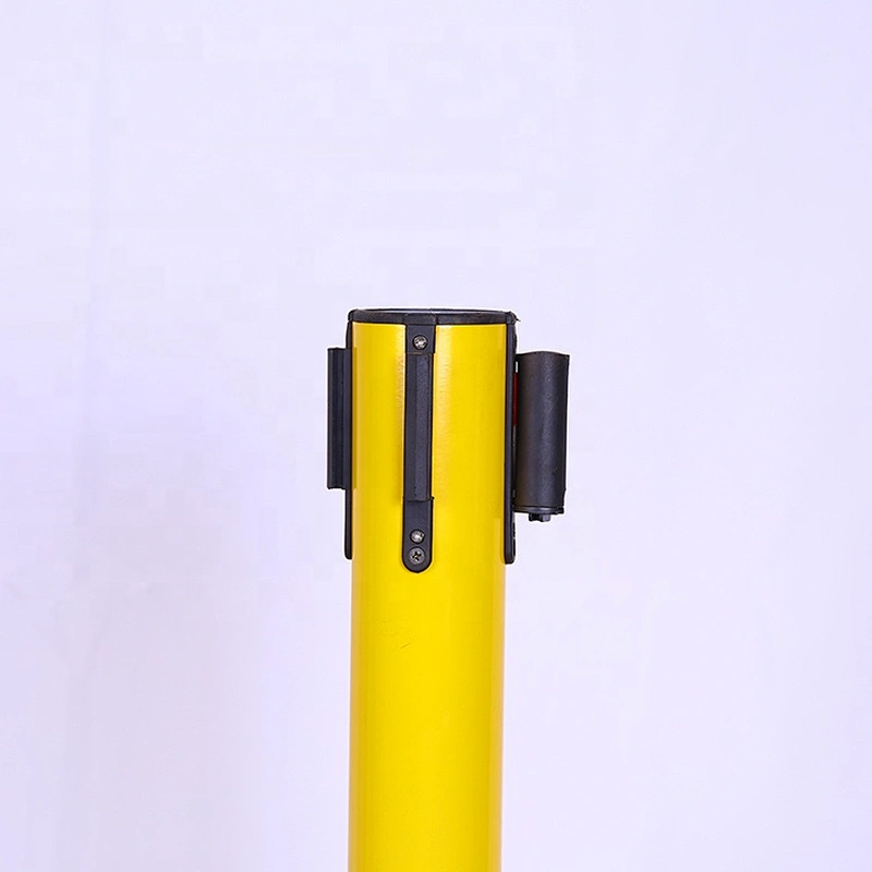 New Products High Quality Traffic Safety Red Or Yellow Traffic Retractable Tape Working Post