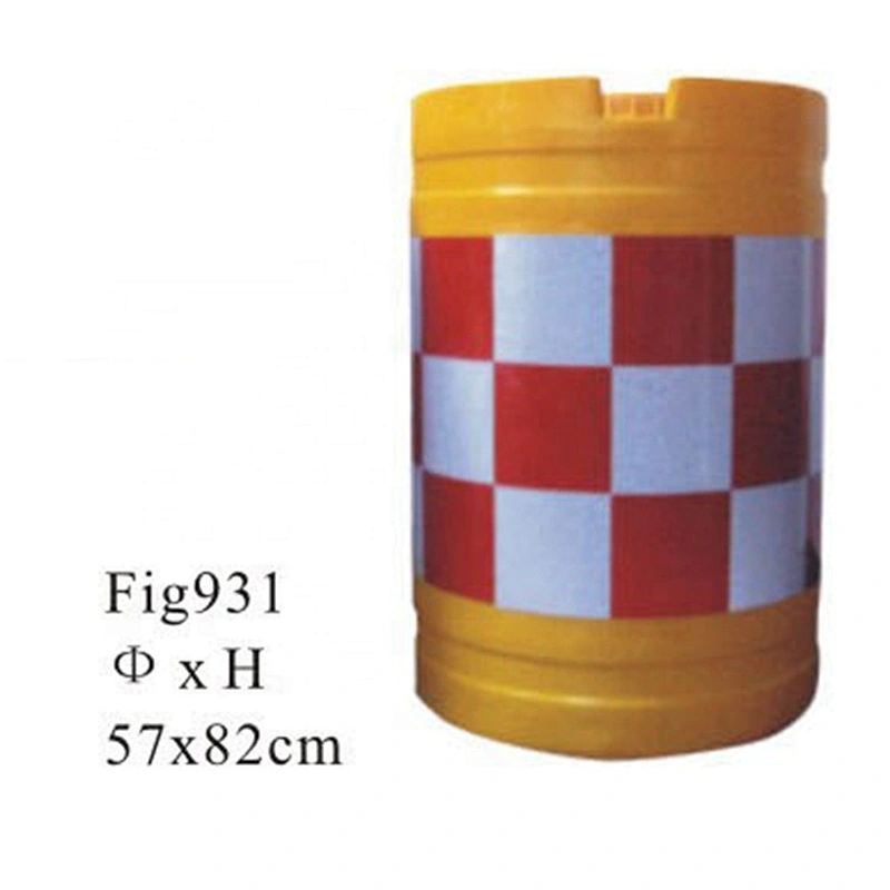 2019 Hot New Products Traffic Reflective Collision Avoidance Barrel Highway Safety Roller Cushion Traffic Barriers
