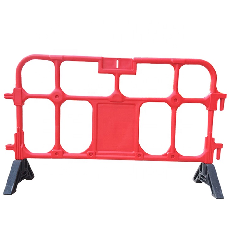 Good Quality And Price Plastic Traffic Barrier Portable Road Traffic Barriers Temporary Traffic Fence Barrier