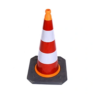China Factory New Hot Sale Road Traffic Safety Flexible Warning PVC Crowd Control Barricades Cone