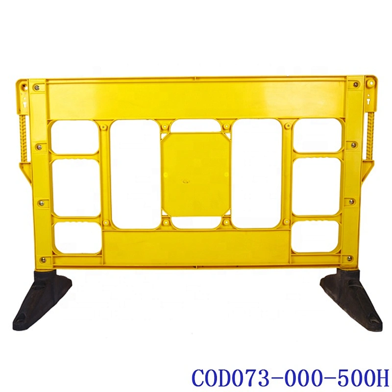 Top Quality New Hot Selling Traffic Barriers Plastic Temporary Traffic Fence Barrier Plastic Traffic Barrier Portable