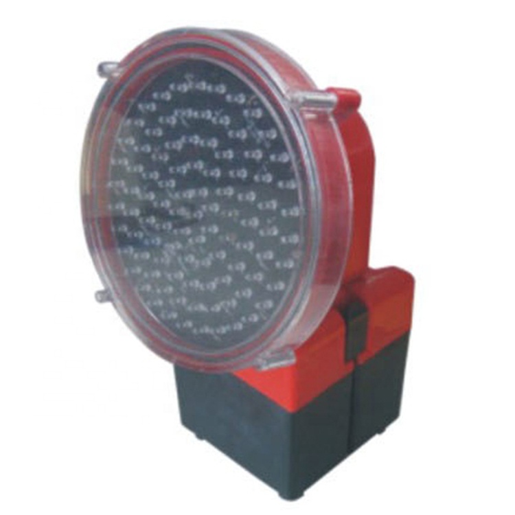 Custom China Hot Sale Light Street Sign Road Safety Sign With Led Light Traffic Light Portable