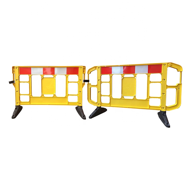China Factory Top Quality Temporary Traffic Fence Barrier Portable Temporary Fencing Plastic Pedestrian Barrier