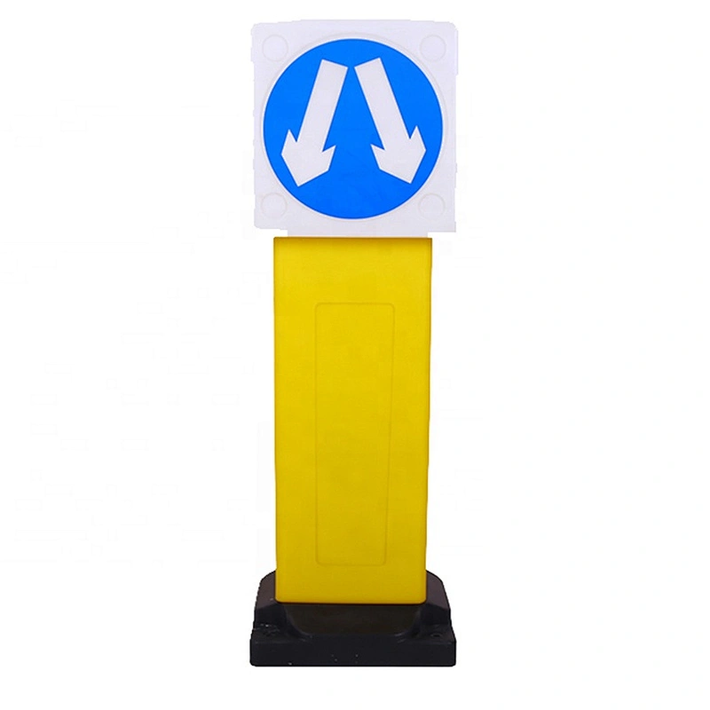 2019 Hot New Products Traffic Bollard Roadway Separator Separate Road Lighting Boxes