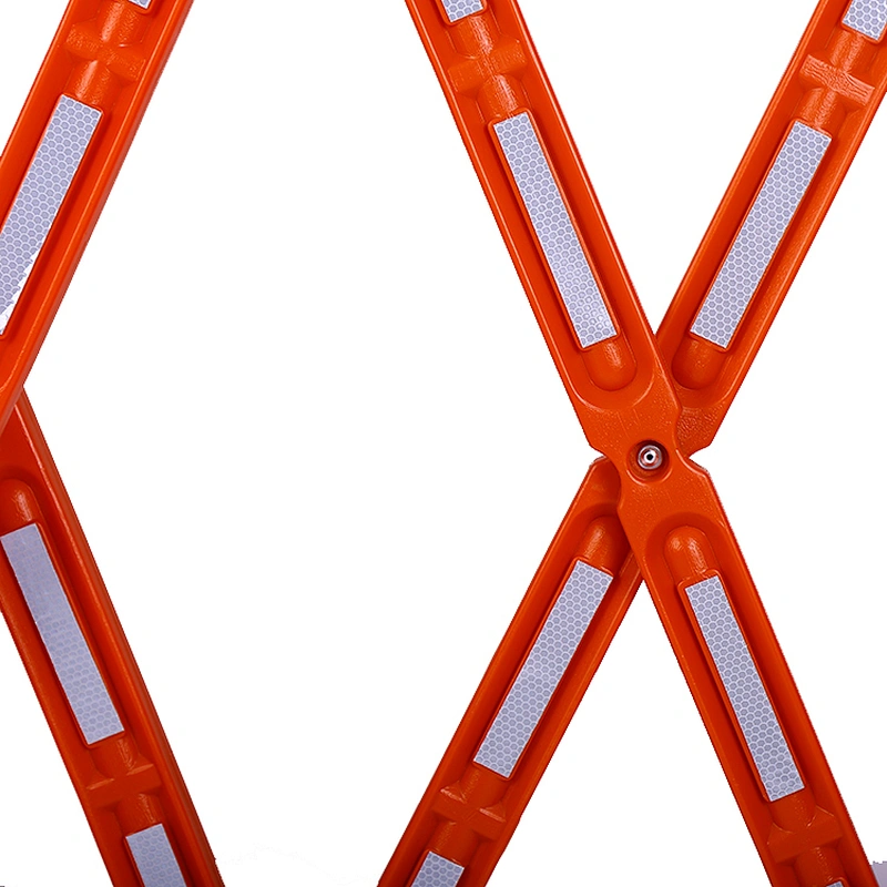 China Factory Supplied Top Quality Plastic Traffic Fence Barrier Folding Traffic Barrier Expandable Barrier