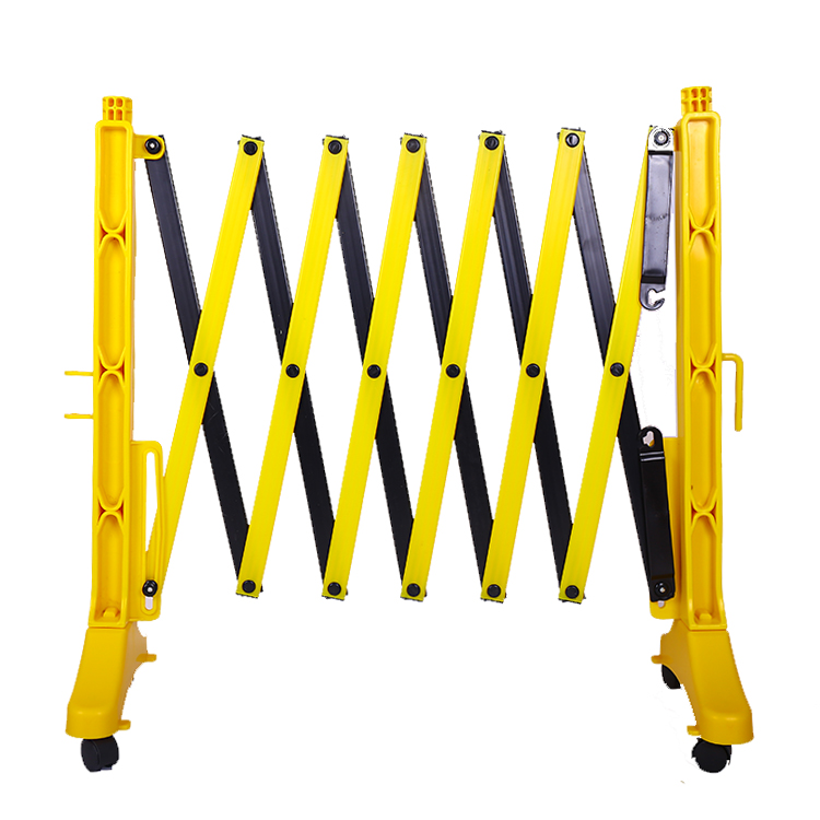 High Quality Wholesale Custom Cheap Barrier Traffic Plastic Traffic Road Safety Barrier Supply Expandable Barrier