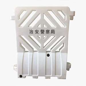 China New Products Top Quality New Water Horse HDPE Traffic Barrier Plastic Barricades