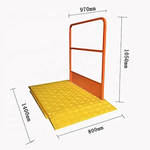 protable plastic pedestrian bridge & footbridge for trench