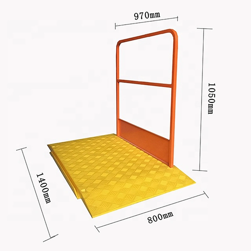 protable plastic pedestrian bridge & footbridge for trench