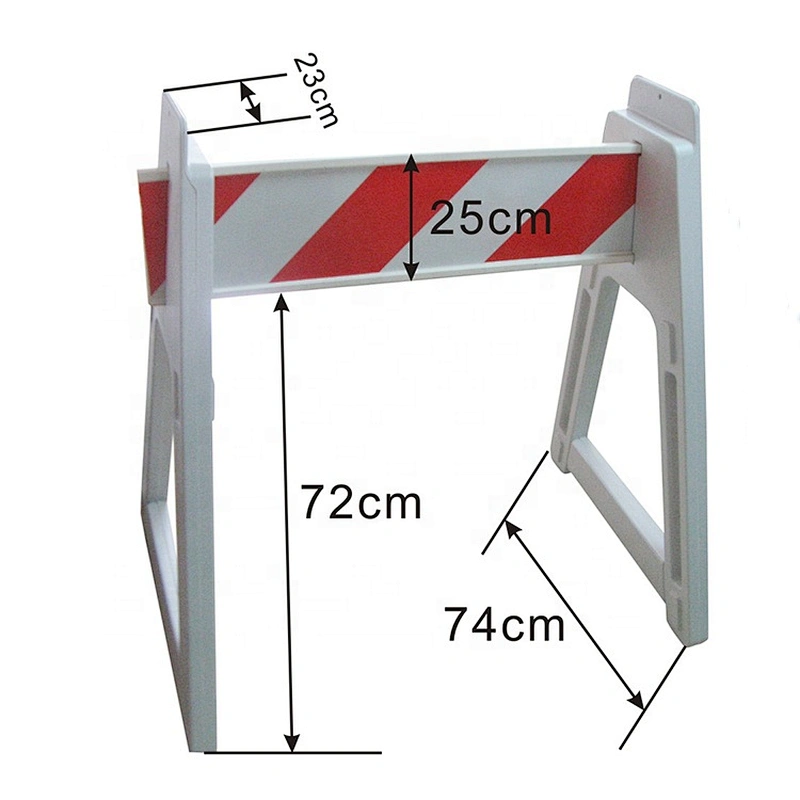 Hot Sale 2020 OEM Plastic Traffic Barrier Plastic Traffic Barrier Portable Traffic Barrier Fence Plastic Barricade