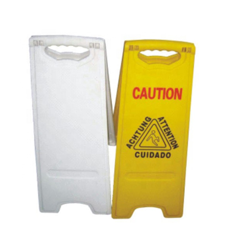 Customized 2020 Hot Product Hot Sale Plastic Safety Sign Custom Traffic Sign A Frame Floor Signs