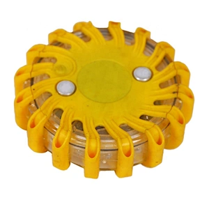 China New Design Waterproof 6 Pack LED Road Flare Rechargeable Emergency Safety Flashing Led Warning