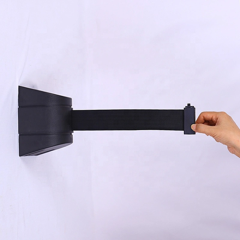 New Products PP Material Durable Traffic Crowd Control Temporary Retractable Belt Barrier Tape