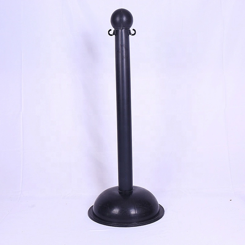 China Factory Top Quality Flexible PU Warning Post Black And Yellow Color Bollard Warning Column