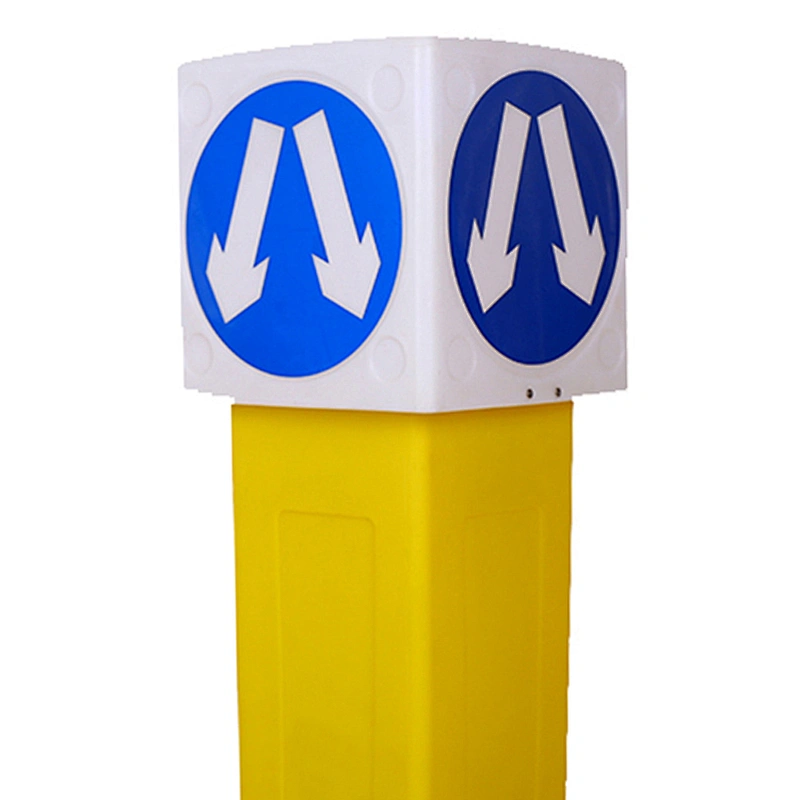 2019 Hot New Products Traffic Bollard Roadway Separator Separate Road Lighting Boxes