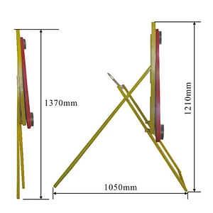 2020 China New Design Traffic Sign Road Safety Portable Traffic Led Sign Display Traffic Sign