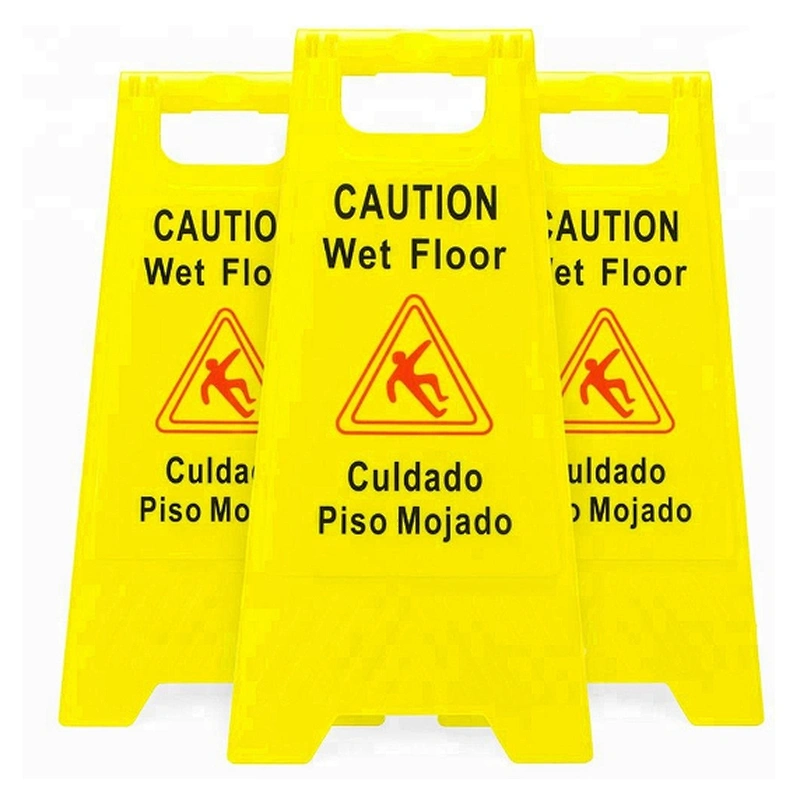 Wholesale Best Selling  A Frame Floor Sign Plastic Safety Sign Safety Signs Traffic Custom