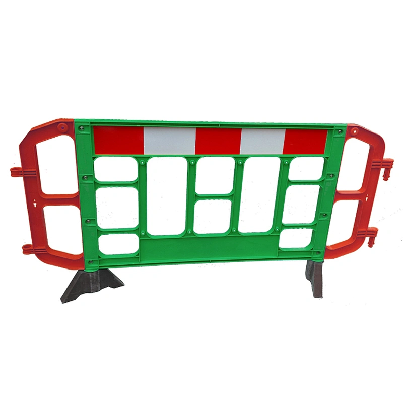 High Quality New Hot Selling Temporary Picket Fence Traffic Barriers Plastic Fence Security