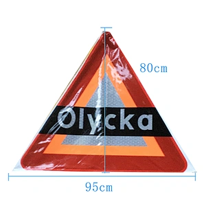China Hot Product Emergency Tripod Road Safety Traffic Warning Sign