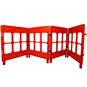 Wholesale Best Selling Good Quality Portable Plastic Temporary Fence Barrier Traffic Plastic