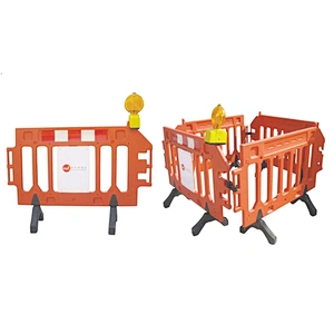High Quality Hot Sale Plastic Traffic Fence Barrier Traffic Safty Barrier Temporary Plastic Fences