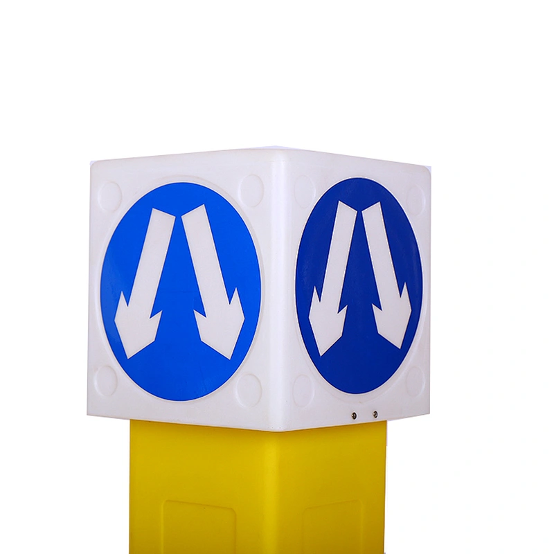2019 Hot New Products Traffic Bollard Roadway Separator Separate Road Lighting Boxes