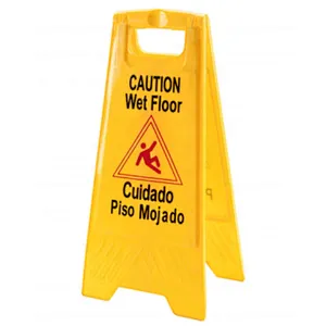 Wholesale Best Selling  A Frame Floor Sign Plastic Safety Sign Safety Signs Traffic Custom