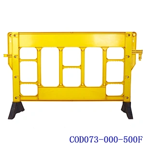 New Products High Quality Security Security Fence Temporary Picket Fence Plastic Traffic Barrier