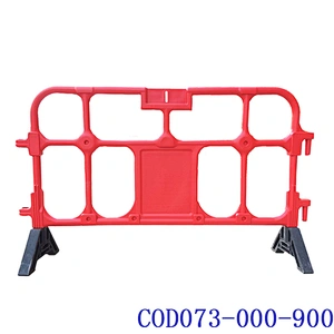 Good Quality And Price Plastic Traffic Barrier Portable Road Traffic Barriers Temporary Traffic Fence Barrier