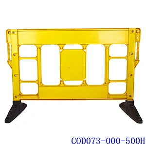 New Products High Quality Security Security Fence Temporary Picket Fence Plastic Traffic Barrier