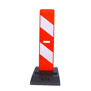 2020热销价好塑料材料警示柱交通道路安全警示栏