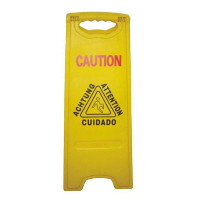 2020 Customized Safety Warning Sign High Visibility Plastic Caution Wet Floor Warning Safety Sign