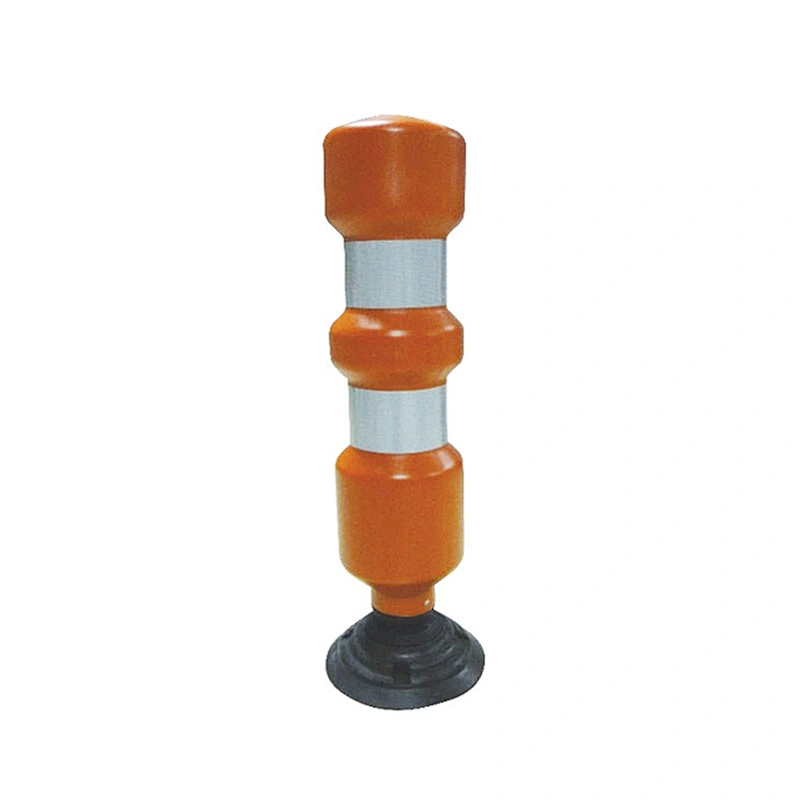 2020 China Hot Sale Wholesale Movable Road Traffic Flexible Sign Warning Delineator Post Plastic Traffic Bollard