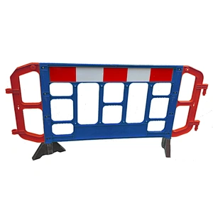 High Quality New Hot Selling Temporary Picket Fence Traffic Barriers Plastic Fence Security
